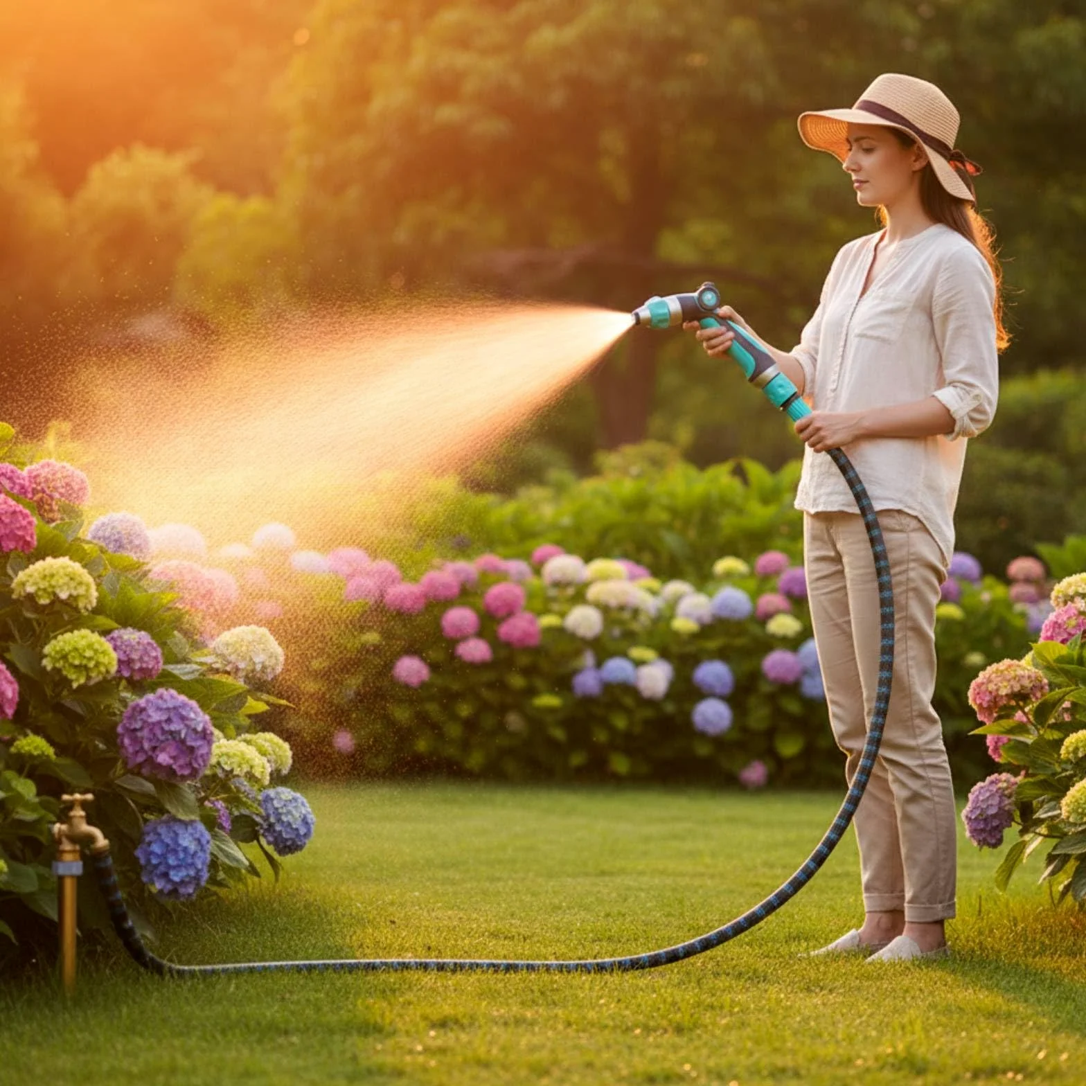 Hochdruck Sprüher Hochdruckreiniger Wasserstrahl Pistole Gartenschlauch mit Komfortabler Handhabung Und Ermüdungsarmer Nutzung für Lange Einsätze für, 30 Meter Nach Wassereinspritzung
