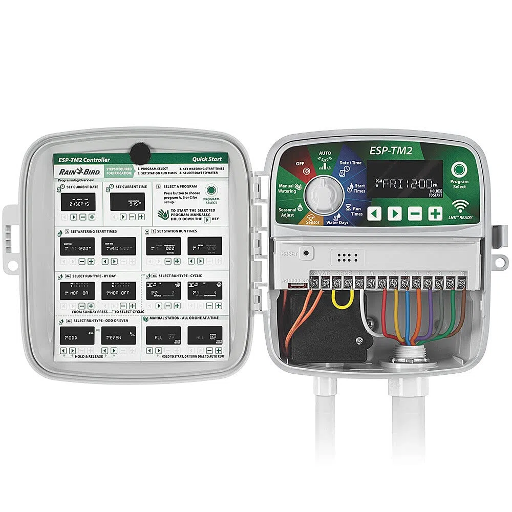 RAIN BIRD 890391 ESP-TM2-Programmierer, 230 V, 6 Stufen, weiß