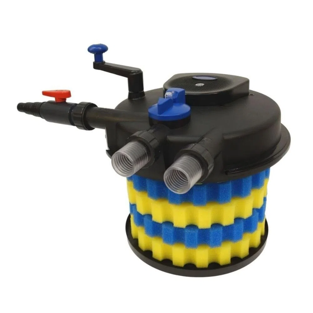 AquaOne CPF 20000 Bio Druckteichfilter 40000l Teichfilter Bachlauf inkl.36 Watt UVC Klärer Druckfilter Bachlauf UVC Lampe Klar