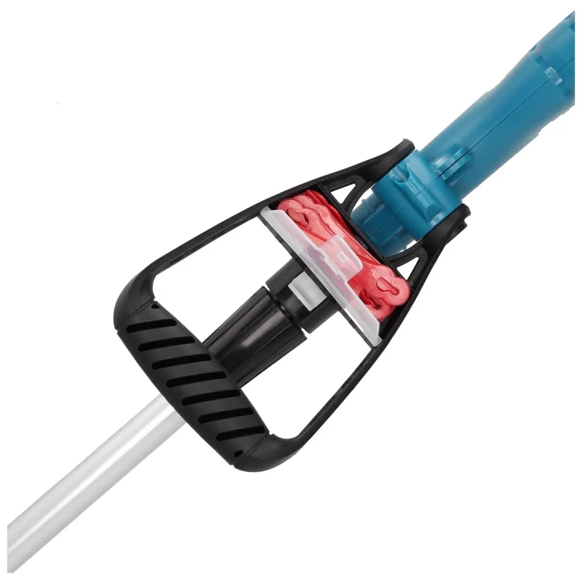 Akku-Rasentrimmer 18V, DEDRA ideal für präzises Trimmen im Garten 9000 U/Min, Schnittbreite ø 240 mm, Ergonomisches Leichtgewicht 1,6kg, im Karton ohne Akku, Ergonomisches und Leichtgewicht