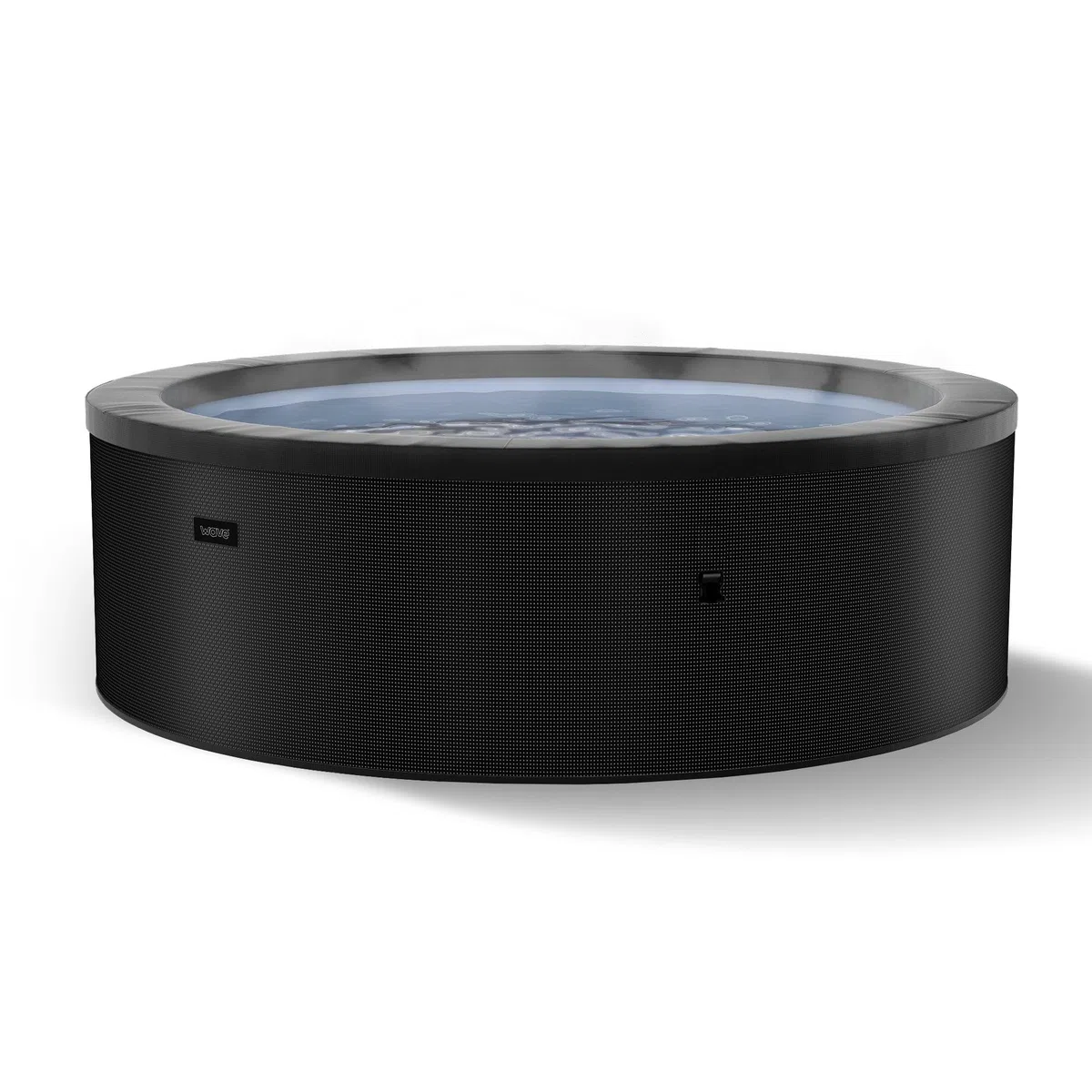 Wave Tahoe Eco Foam Spa | Tragbarer Outdoor-Hot Tub mit schneller Aufheizung | Strapazierfähiges PVC-Material | Einfacher Aufbau (Charcoal Black, 6 Person)