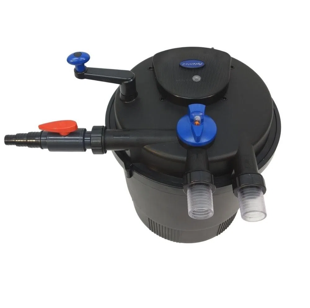 AquaOne CPF 20000 Bio Druckteichfilter 40000l Teichfilter Bachlauf inkl.36 Watt UVC Klärer Druckfilter Bachlauf UVC Lampe Klar