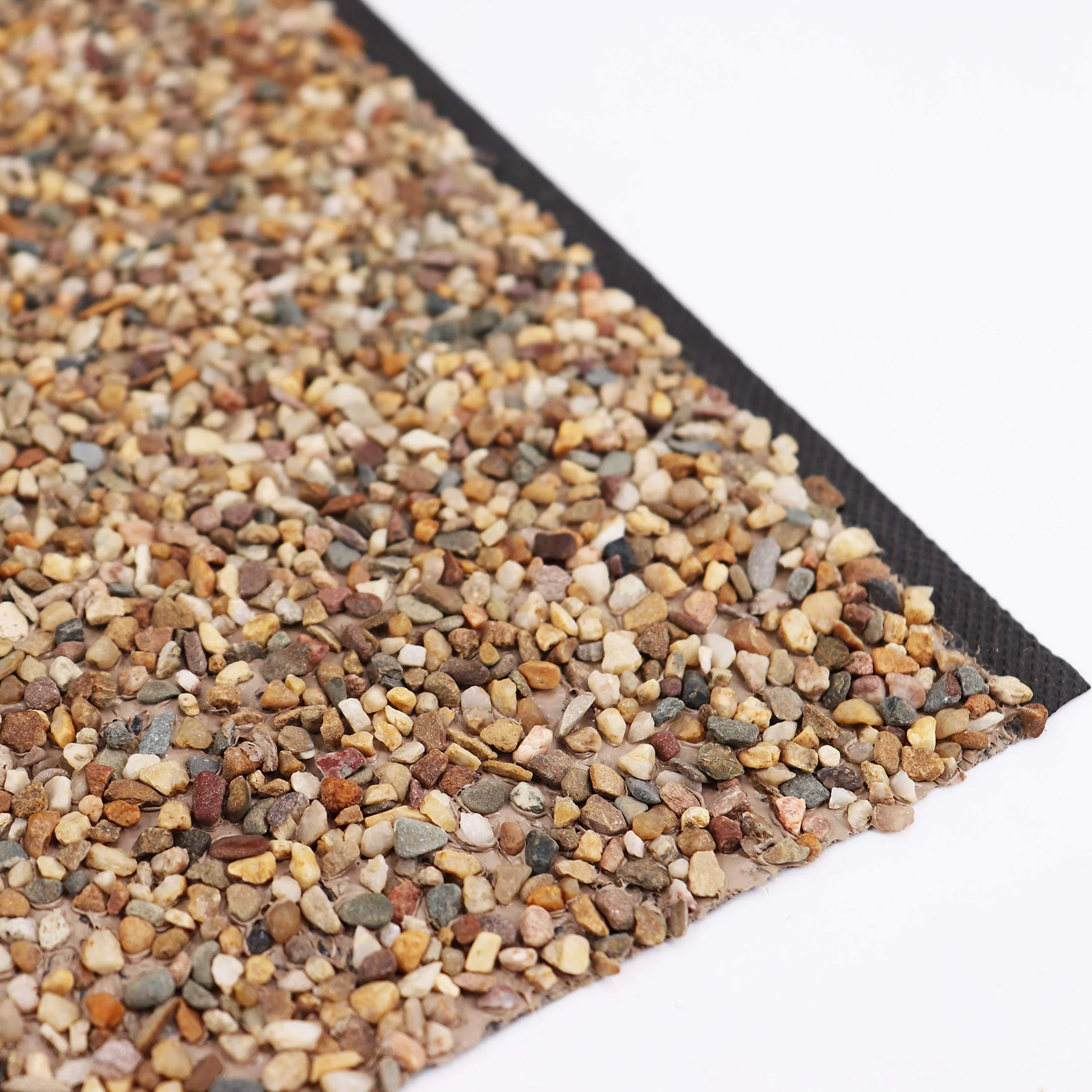 Aquagart Premium Teich Steinfolie 8m x 0,4m I Steinfolie Teich-Folie für Bachlauf Gartenteich Zubehör I Epdm-Folie Teich Stein-Matte Teichrand Teichzubehör I Kiesfolie