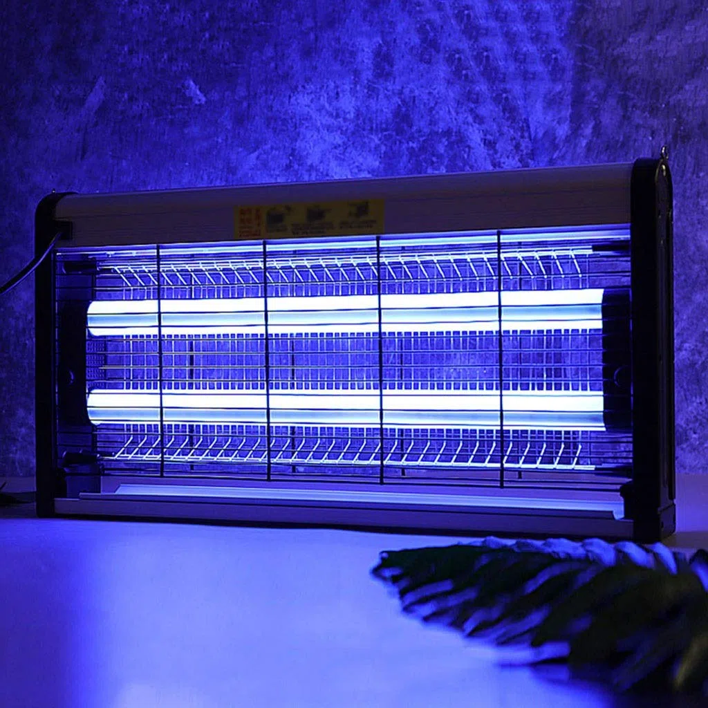 Mückenfalle, Insektenvernichter, Insektenvernichter, Mückenvernichter mit elektrischem Schock, energiesparende LED-UV-Lampe, LED-Mückenvernichterlampe (4 W)
