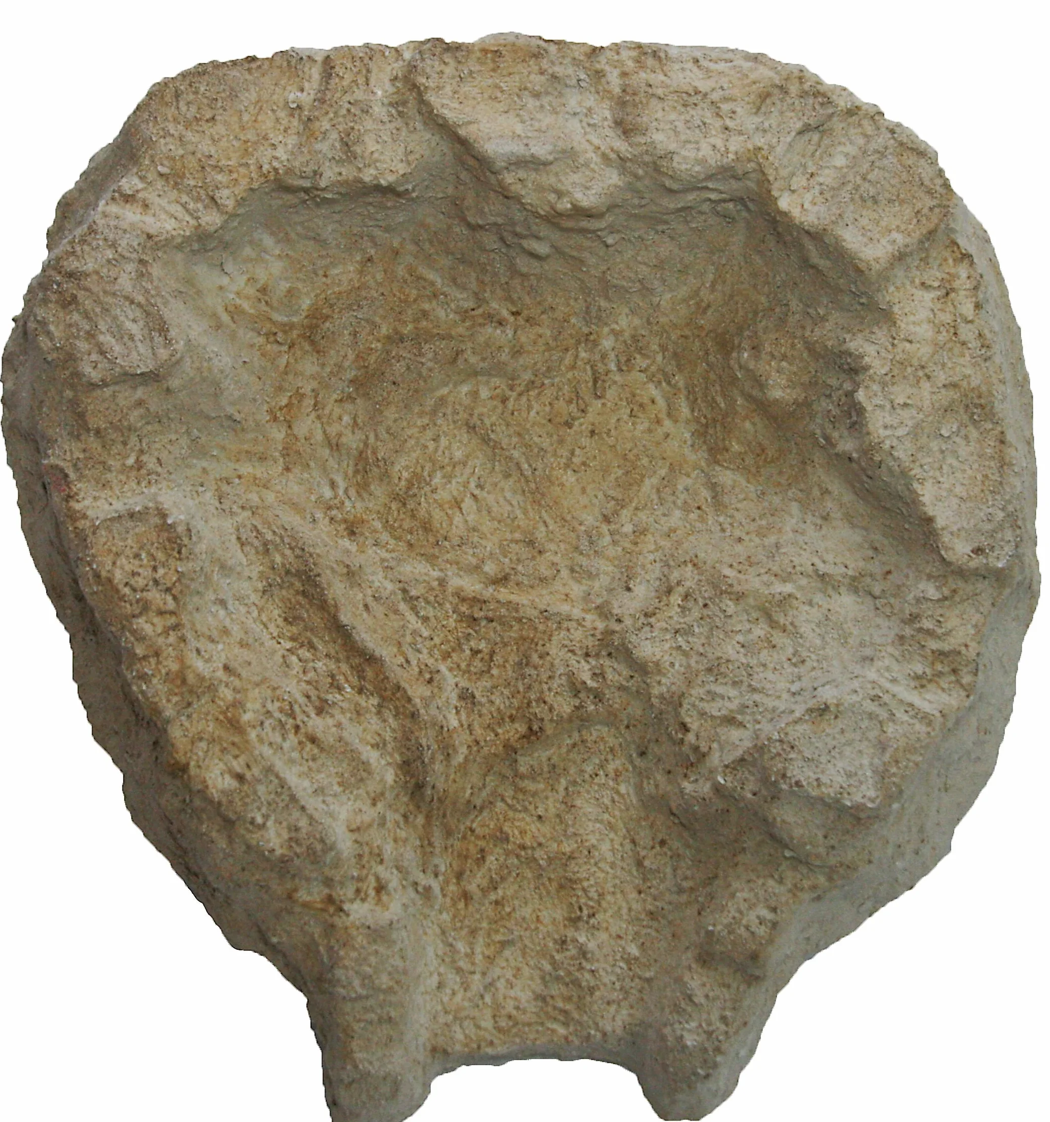 Wasserfall Fulda kleine Verlängerung Fels, Beige/Braun, 42 x 41x 9 cm