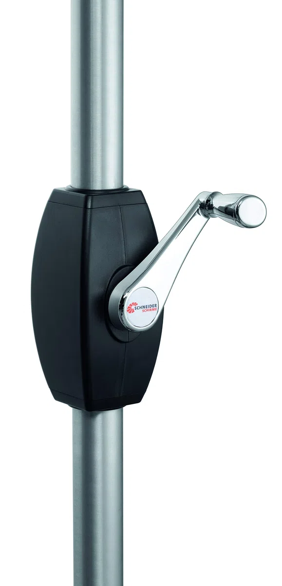Schneider Sonnenschirm Venedig, anthrazit, 270 cm rund, 683-15, Gestell Aluminium, Bespannung Polyester, 4.9 kg