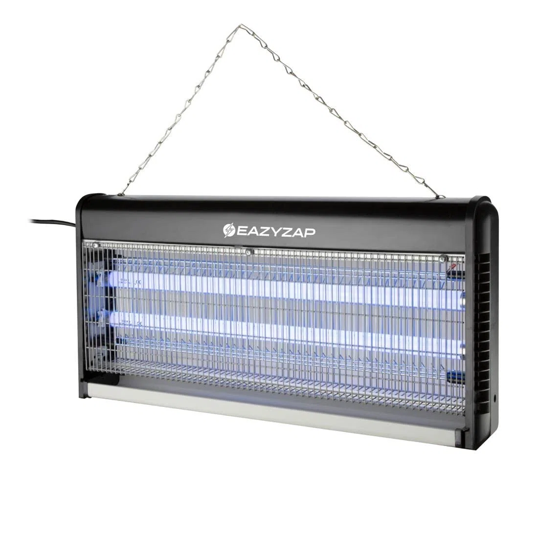 Eazyzap FD498 Energieeffizienter LED Fliegen- und Insektenvernichter | 150m² Reichweite | Eco-Lampen: 2 x 10 Watt | Ersatzbirne AJ638