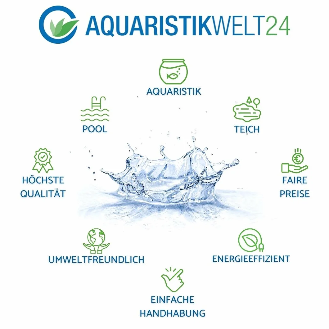 AquaOne Druckteichfilter CPF-75000 I Teichfilter für Teiche bis 100.000 Liter I Bio Teich Filter inkl.55 Watt UVC Klärer mit Kurbelreinigung I schwebealgenfreies klares Wasser