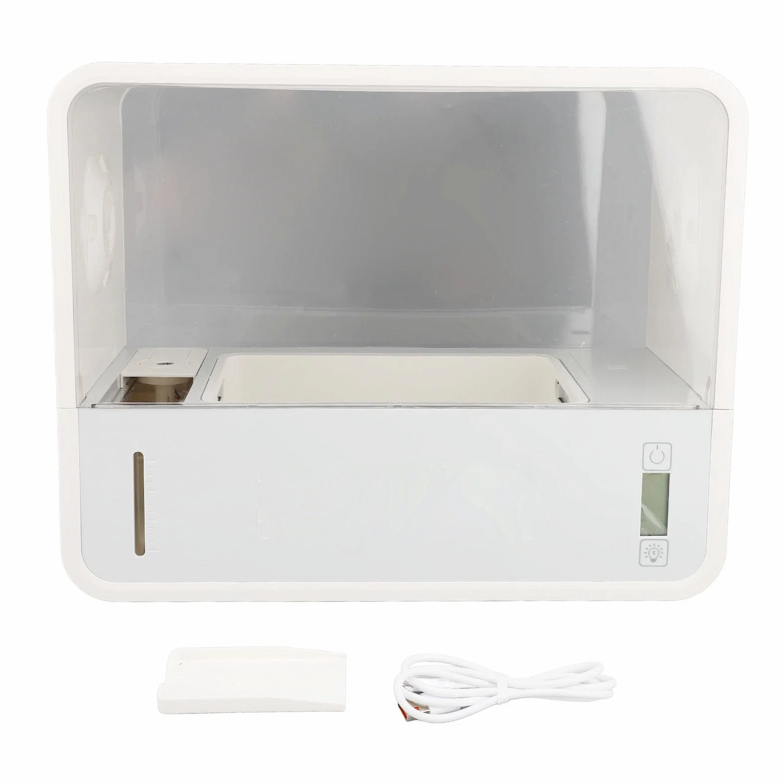 SIXRUN Pilzzuchtbox, Smart Soilless mit Transparenter Sicht, Automatischer LED-Beleuchtung, Airbox für Indoor-Gartenarbeit, USB