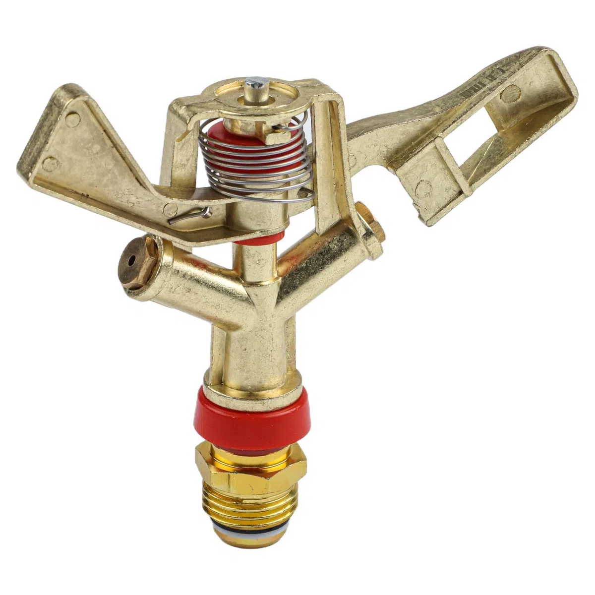 Messing-Sprinkler, 30,5 cm Außengewinde, verstellbare Grad-Rotation, Gartenbewässerungskopf, Rasen, Landwirtschaft, Bewässerung