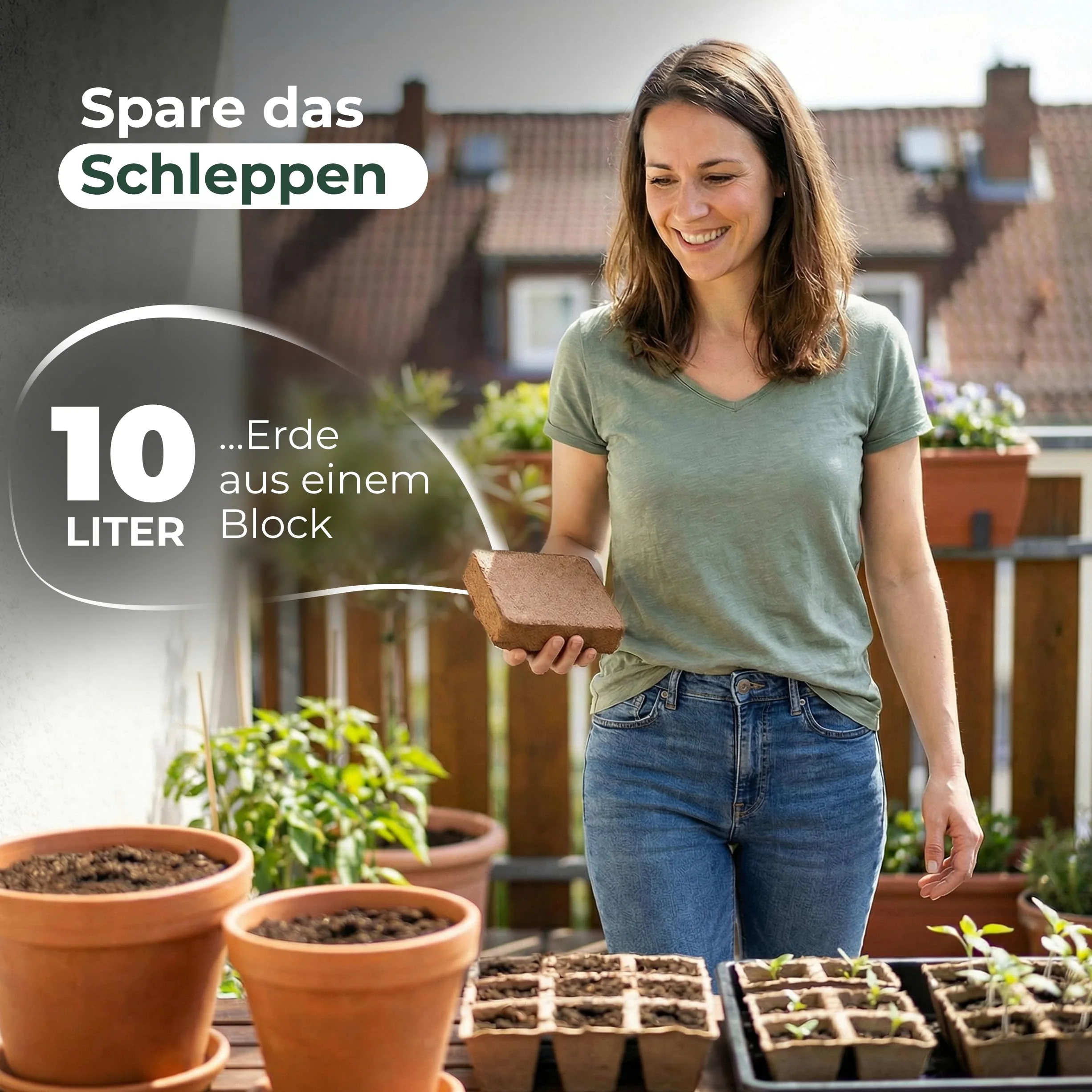 48x Blumenerde | Humuserde | Anzuchterde ohne Dünger | 288 Liter | Kokosfaser Erde Orchidee | Cocos Humus | 650g 20x5,5x10cm | Torferde Garten Kokosnuss Erde Substrat Zimmerpflanzen Kokoserde kaufen