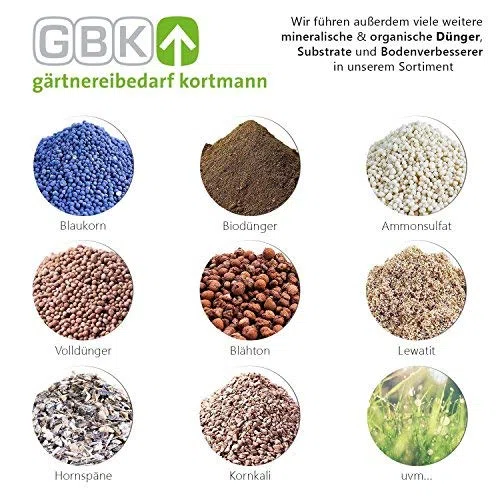 25Kg Superphosphat P18, Profi Blütendünger Prächtige Blüten & Starke Wurzeln mit Schwefel & Sofortwirkung, Perfekt für Obst & Gemüse Kräuter & Blühpflanzen