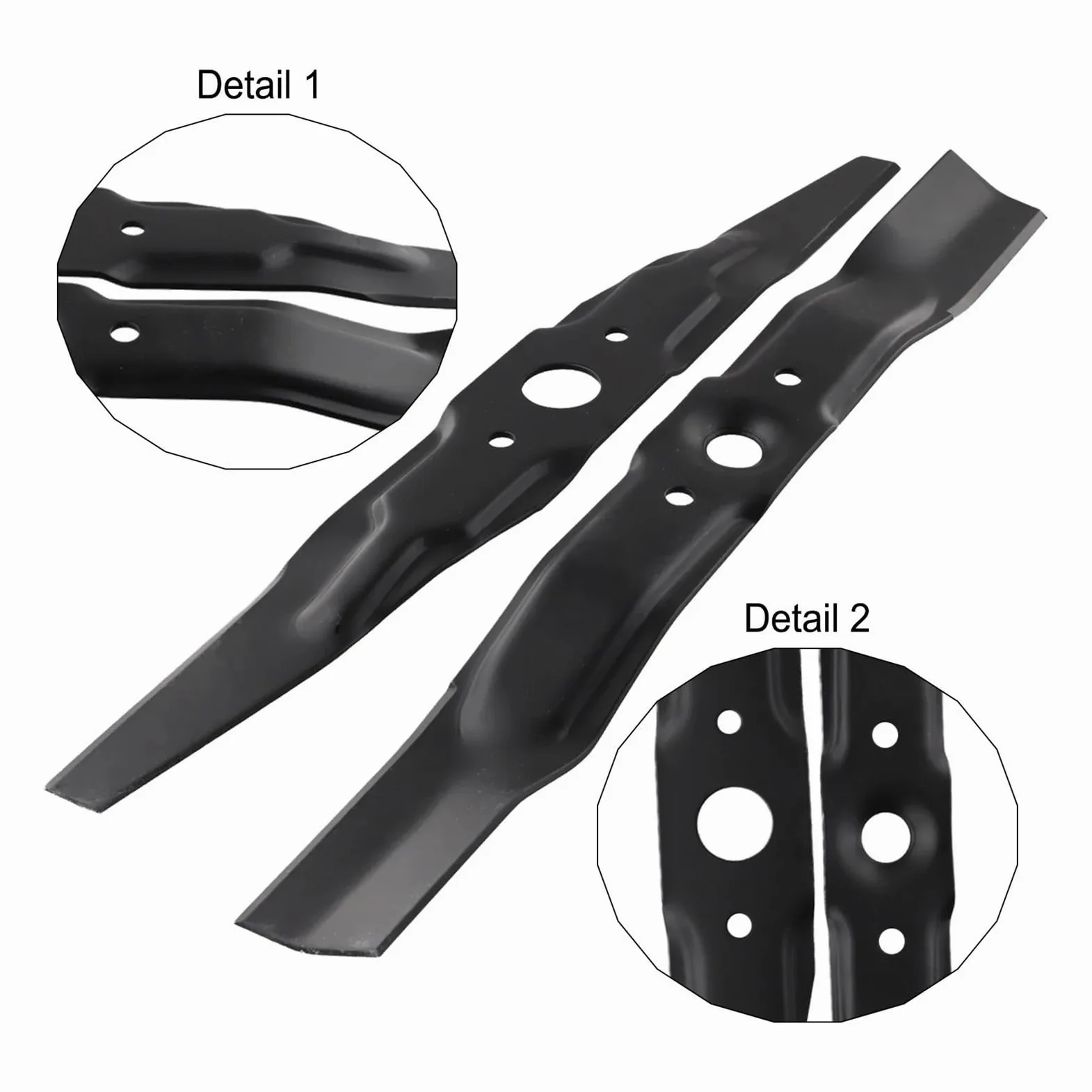 2531-VE2-020 Ersatzmesser for Rasenmäher, Metall, Zubehör for Rasenmäher, Gartengeräte