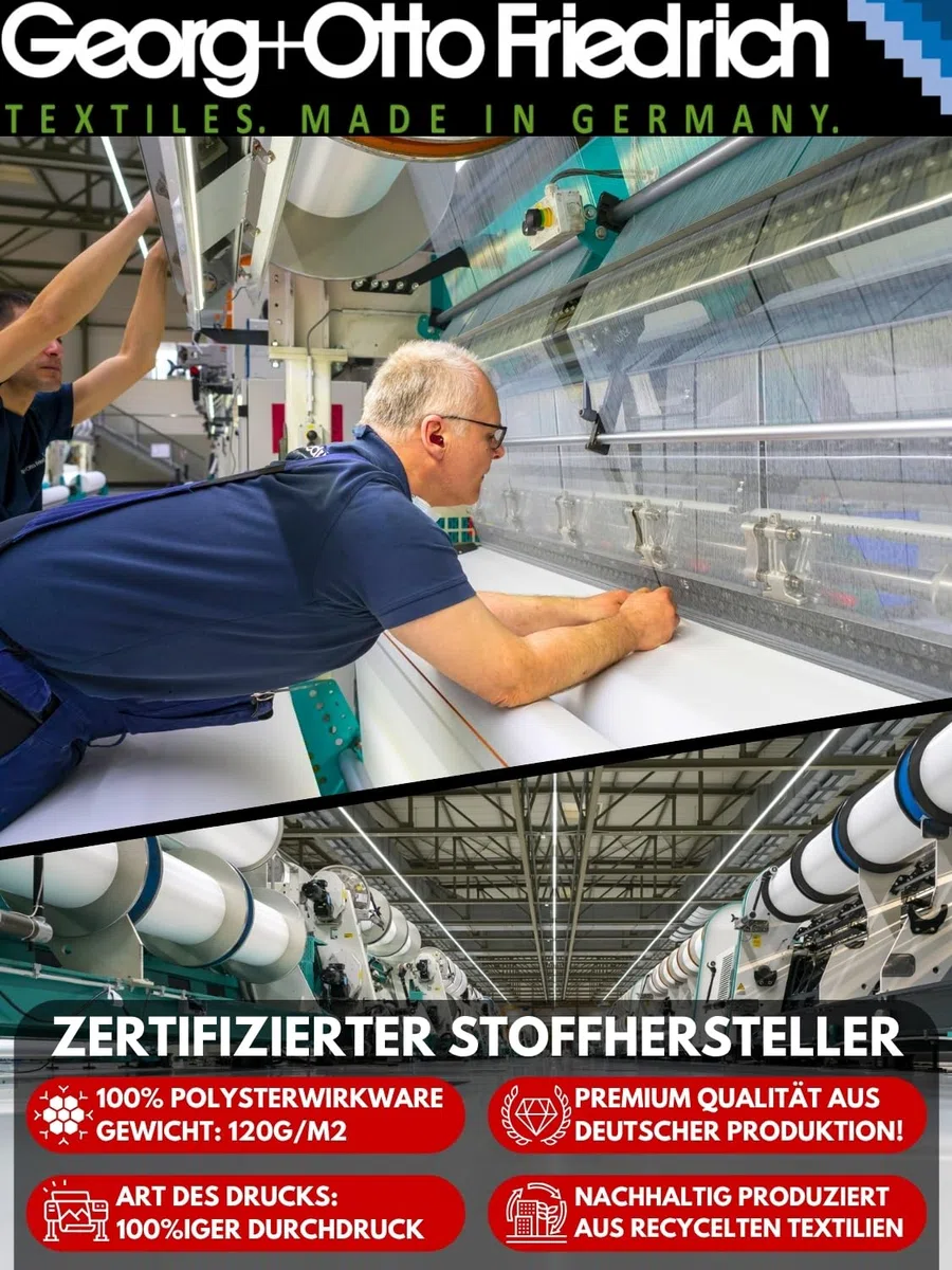 Zertifizierte Flagge Fahne Wolfhagen - KS 120 x 300cm - Bannerflagge mit Holzquerstab und Met.Karabinerhaken aus deutscher Flaggen-Manufaktur
