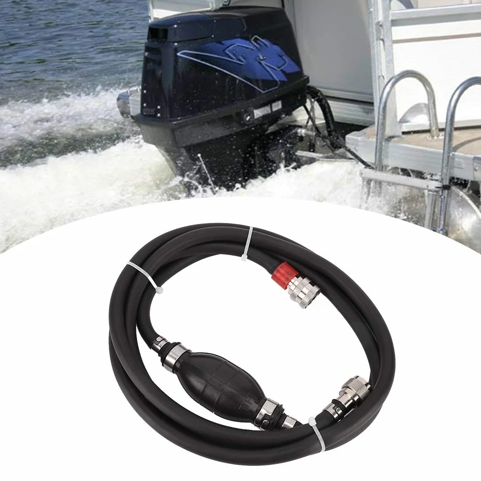Generic Kraftstoffschlauch, Langlebig und Robust, Passend für, Passend für M NS MD 5–90 PS Boot, CNC-Bearbeitung, Ersatz-Kraftstoffschlauch für die Schiffsbetankung