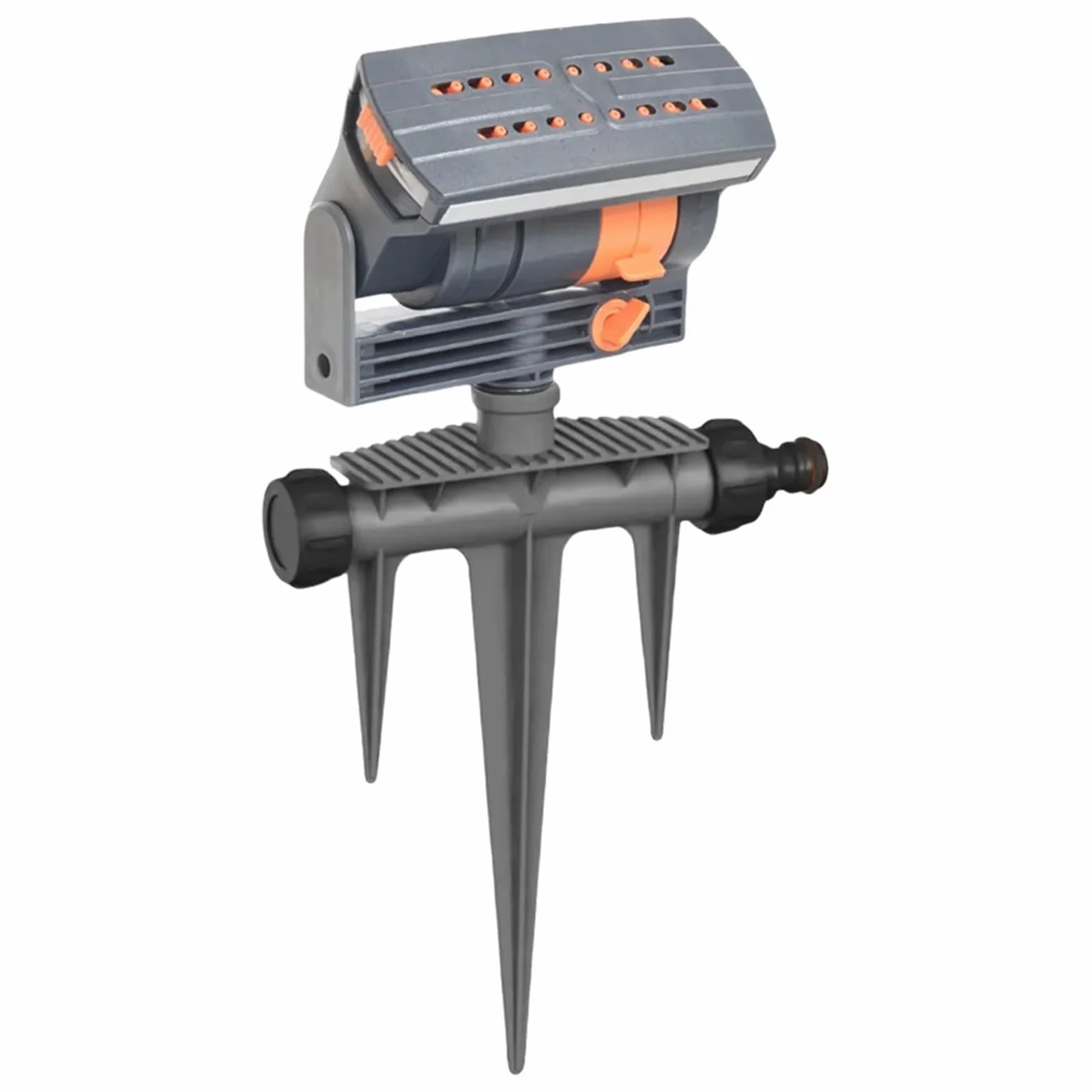 Rasensprenger Oszillierender Sprinkler | Automatische Garten 4 Modi Rasenschaukel 16 Düsen Bewässerungsgerät for Terrasse