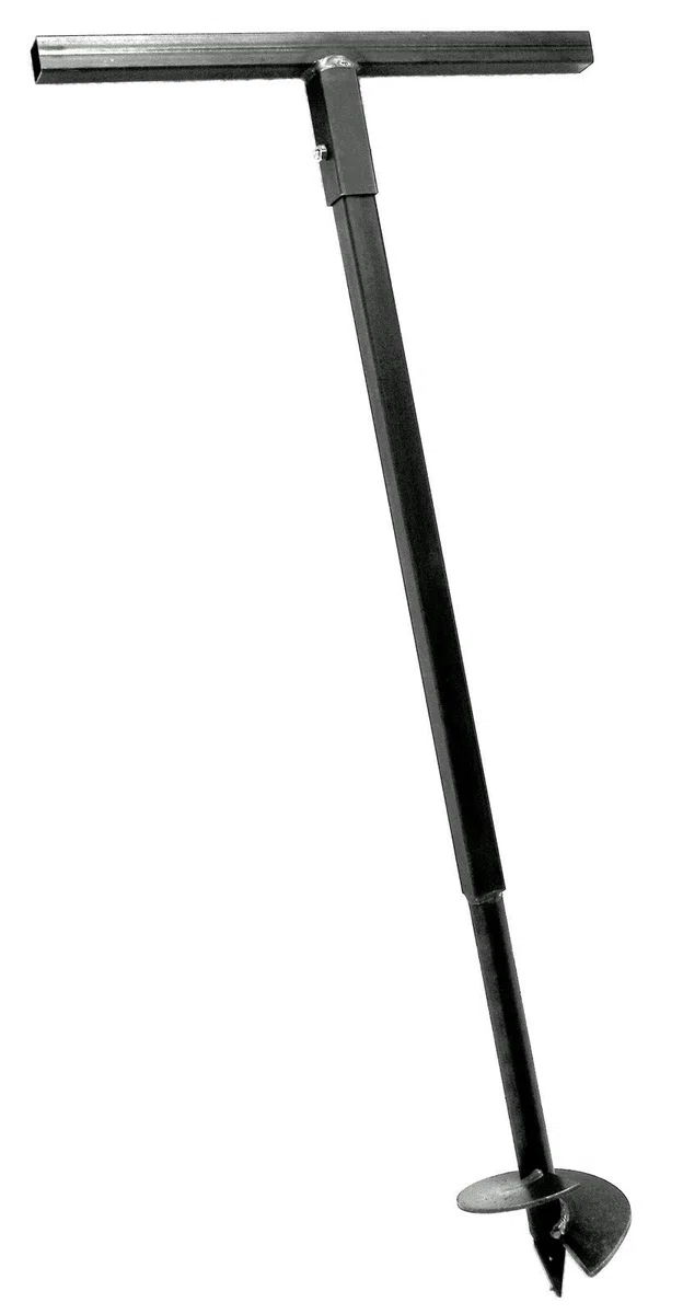 150 mm Erdbohrer Handerdbohrer Erdlochbohrer Pflanzbohrer Pfahlbohrer Lochspaten Erdlochausheber Pfostenbohrer