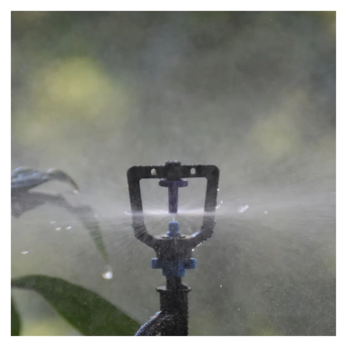 Garten Rasen Sprinkler Bewässerungssystem Hängende Art Refraktion Nebel Sprinkler Spray Wasser Zerstäubung Sprinkler Rasen Garten Bewässerung Kit Pflanzenbewässerung 10 Sets (A)