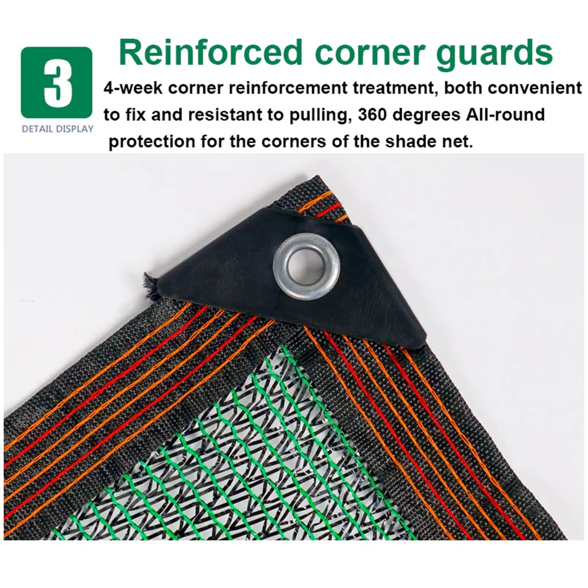 4 x 7 m, grünes E-Tuch, 40 % UV-Resint, Sonnennetz, einfach zu installieren, perfekt für Garten, Blumen und Pflanzen, Outdoor-Gartenabdeckung