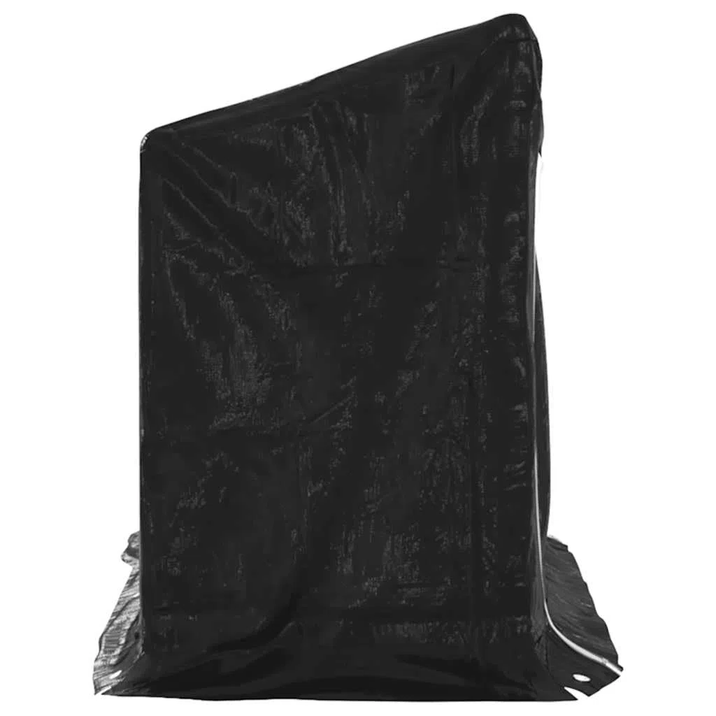 Brennholzregal mit Regenschutz aus verzinktem Stahl 200,5x60,5x110,5 cm, großes Fassungsvermögen für Kaminholz und Scheitholz, ideal für Terrasse, Garten, Wohnzimmer und Ofen