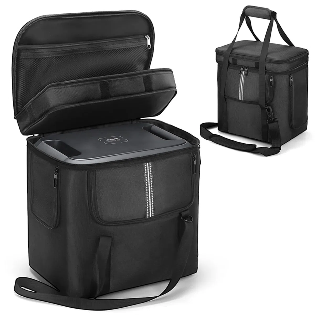 Reisetasche für BLUETTI AC180 tragbare Kraftstation, Outdoor-Tragetasche, Aufbewahrungstasche, kompatibel mit Bluetti AC180 tragbares Netzteil-Zubehör (nur Tasche)