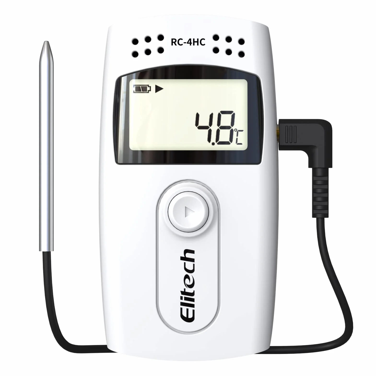 Elitech USB Thermometer Hygrometer Thermo-Hygrometer Feuchtigkeits-Meter Feuchtigkeit Monitor Innen/Außen Temperatur Messgerät Thermostat Sensor Sonde(10Packungen)