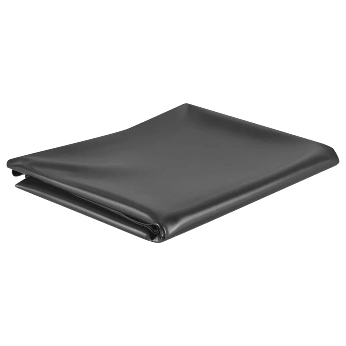 vidaXL Teichfolie 7 x 4 m PVC 0,5 mm Schwarz, Flexible Teichabdeckung, Teichplane für Fischteiche im Außenbereich, Reißfestes Teichzubehör, Faltbare Teichfolie