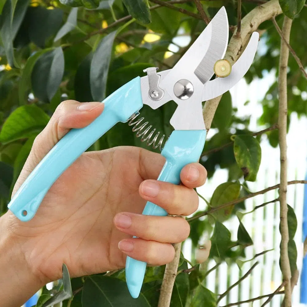 Gartenschere Gartenarbeit Edelstahl Schneidwerkzeuge Haushalt rutschfest