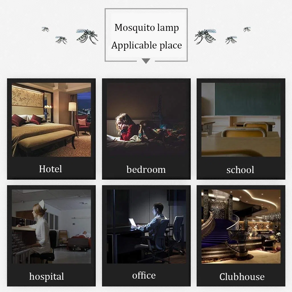 Mückenfalle, Inneneinrichtung, Schlafzimmer, Hotel, Mückenvernichtungslampe, Geruchlos Und Ungiftig, Uv-Stumm, Abweisend, Anti-Mückenfalle, Insektenvernichter, Led-Mückenvernichtungslampe