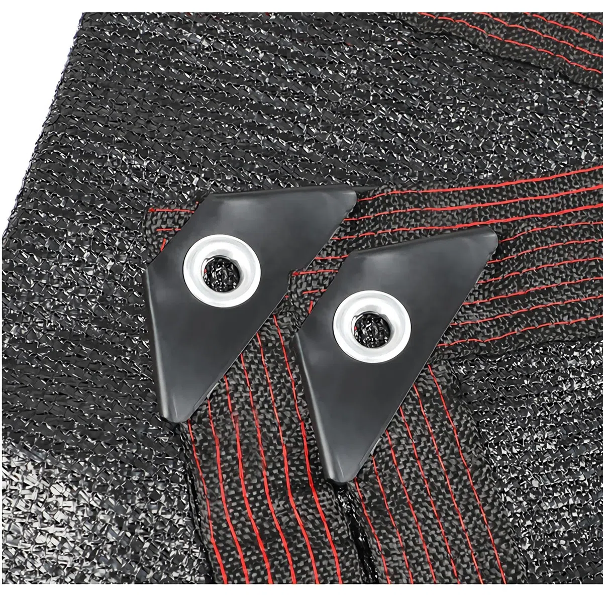 Sonnensegel, Schwarz Schattiernetz,6-Stiche,UV-Schutz-Sichtschutz,65% Sonnenschutznetz, Schattierungsnetz,dür Gewächshaus,Scheune Oder Zwinger,mit Ösen,8x10m
