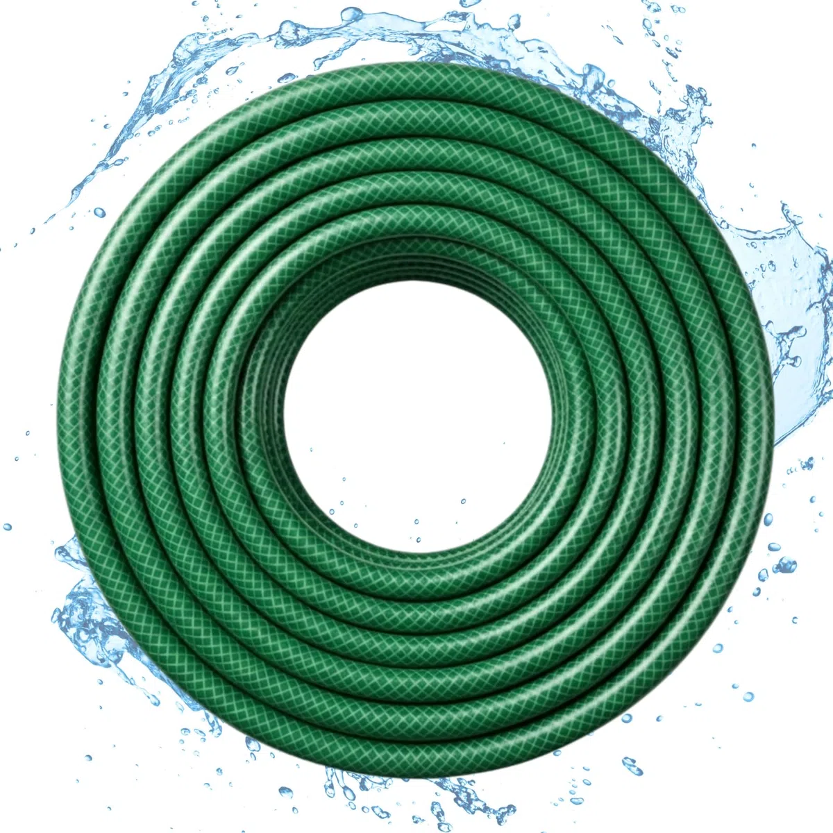 Premium Gartenschlauch 1/2 Zoll 20m 30m 50m – flexibler Wasserschlauch, knickfest & langlebig – UV-beständig – ideal für Gartenbewässerung (Grün, 1/2 Zoll 100M + Anschlüsse-set)